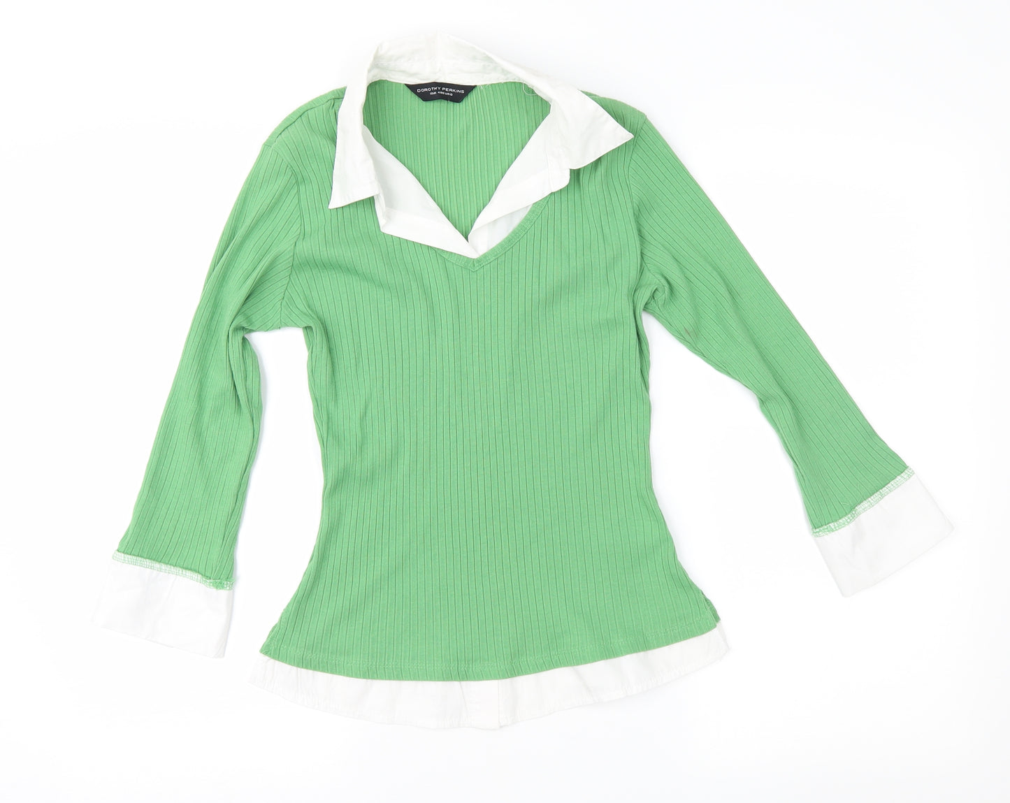 Dorothy Perkins Womens Green   Pullover Jumper Size 12