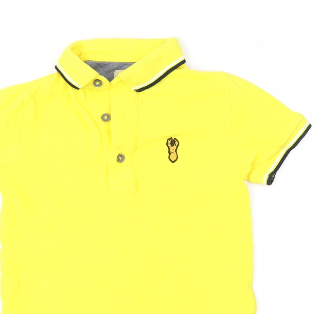 NEXT Boys Yellow   Basic Polo Size 5 Years