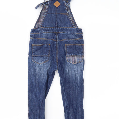 Zara Boys Blue  Denim Dungarees Trousers Size 3-4 Years