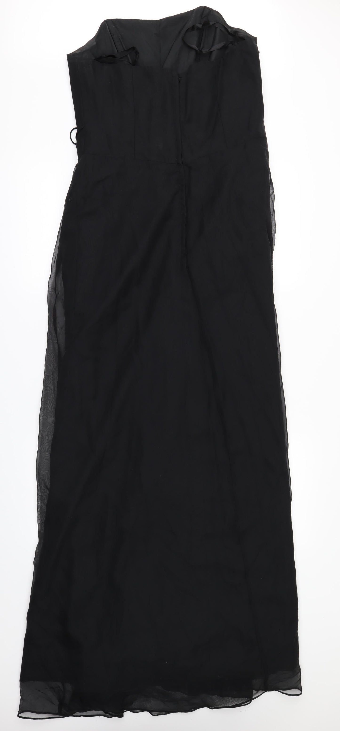 MORELLEE Girls Black   Ball Gown  Size 15-16 Years  - STRAPLESS
