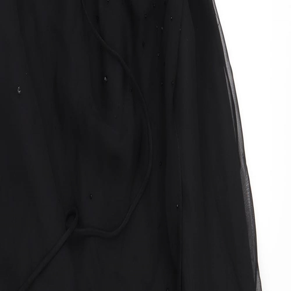 MORELLEE Girls Black   Ball Gown  Size 15-16 Years  - STRAPLESS