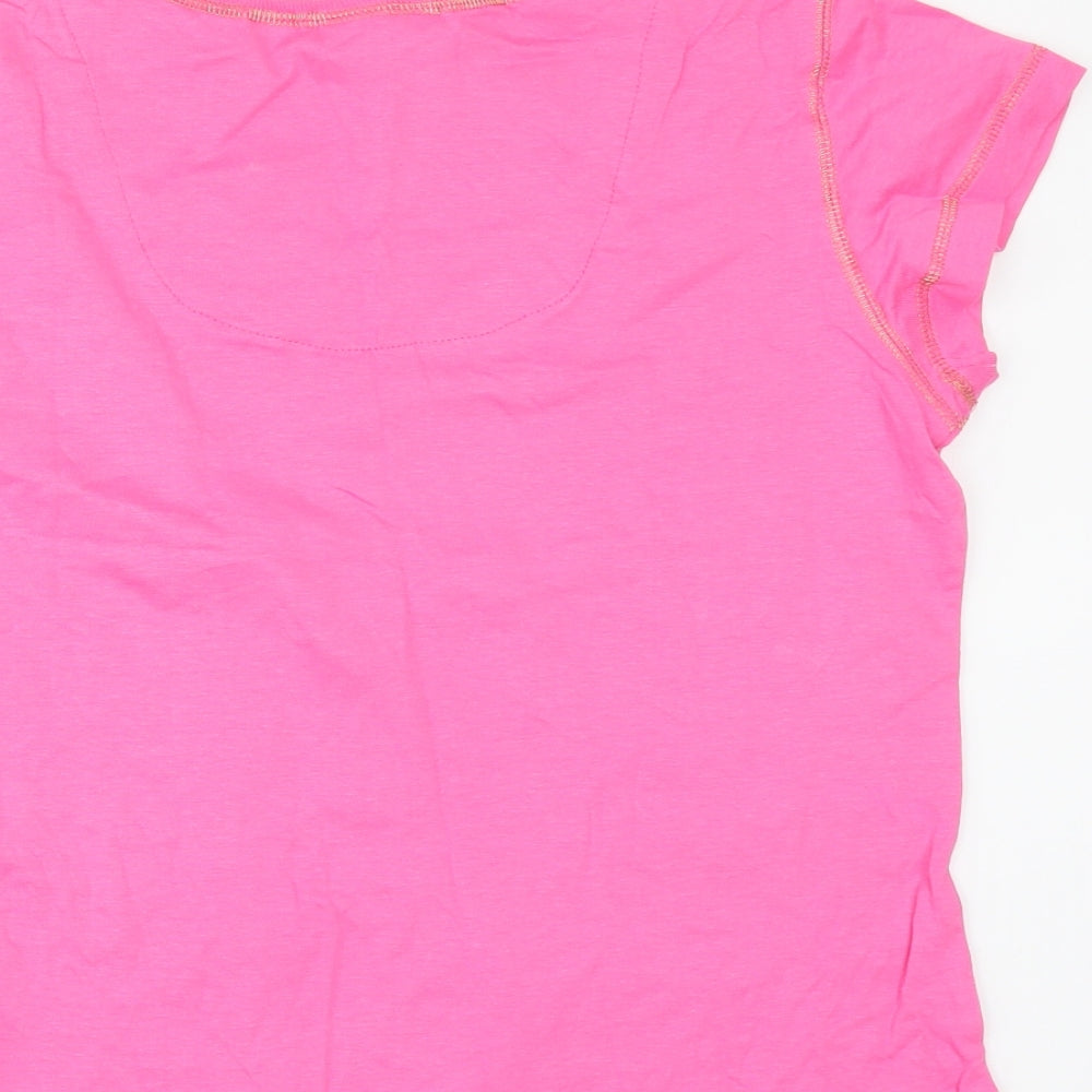 Matalan Womens Pink   Basic T-Shirt Size 12  - HIGH MAINTENANCE MUPPETS