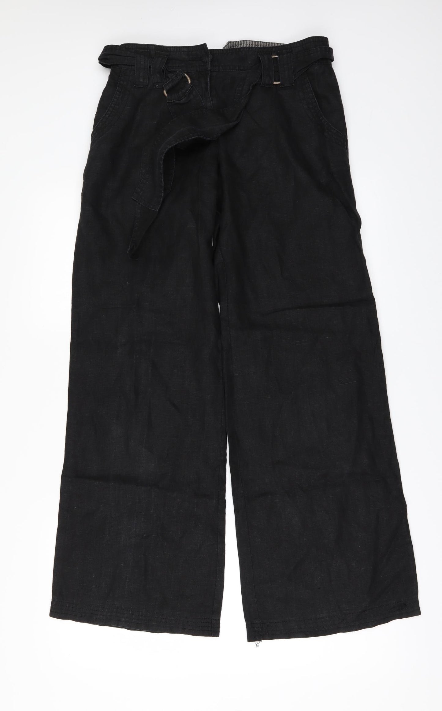 Topshop Womens Black   Trousers  Size 10 L32 in