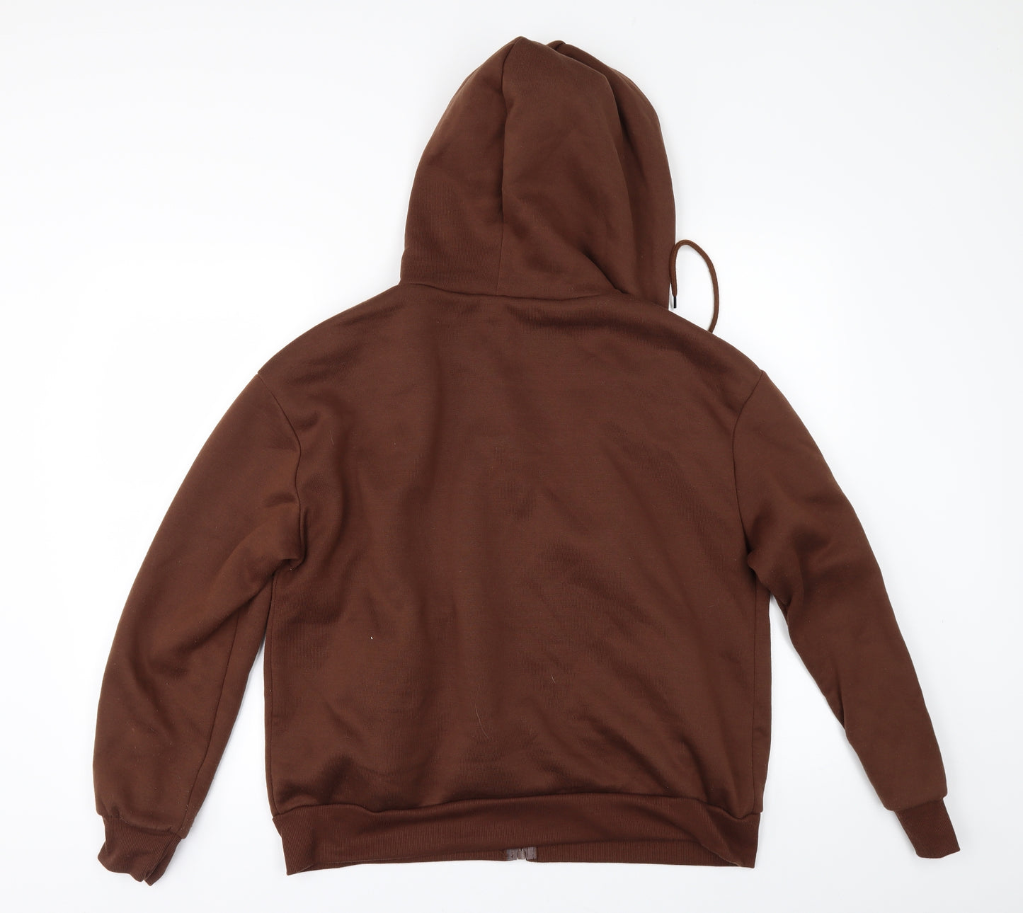 SheIn Womens Brown   Full Zip Hoodie Size L