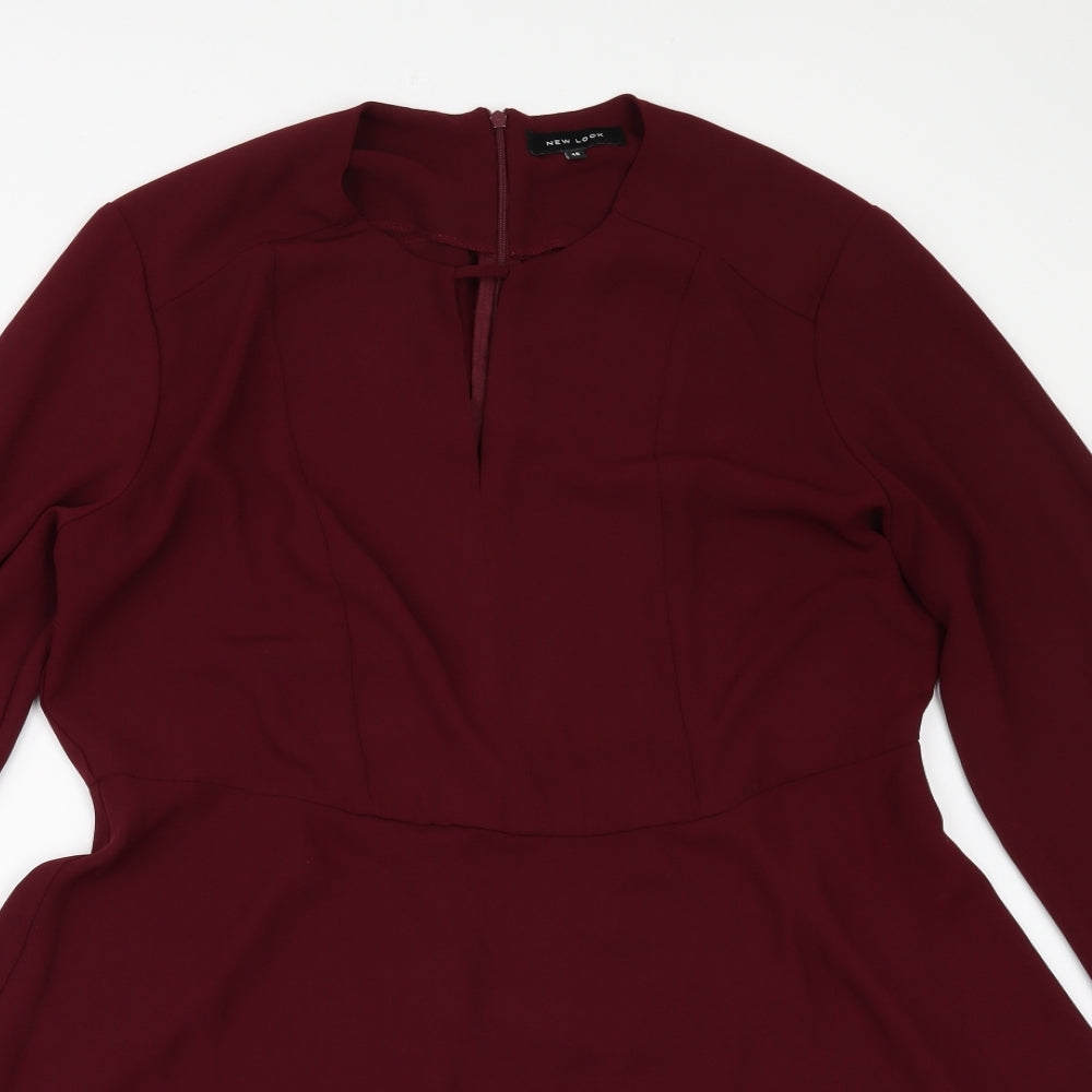 New Look Womens    Skater Dress  Size 16