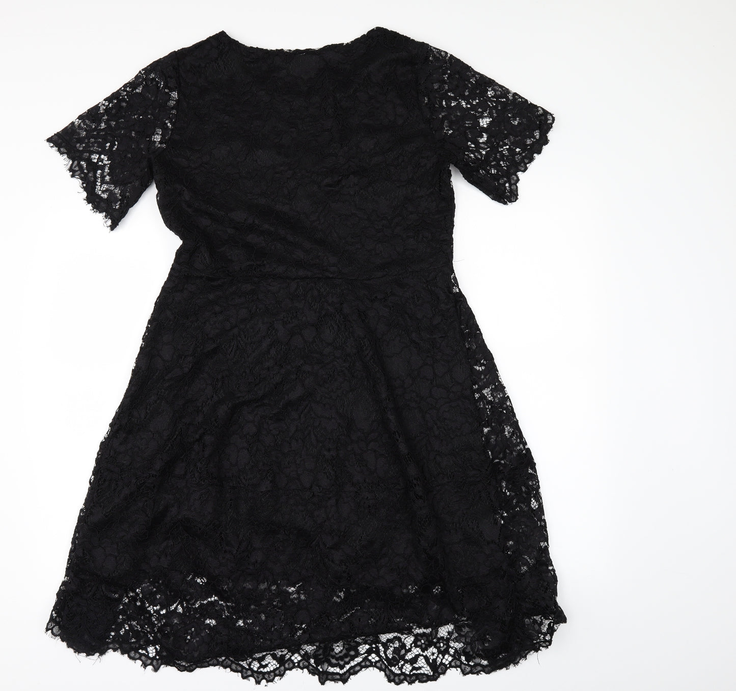 2 Elles Womens Black   Fit & Flare  Size M