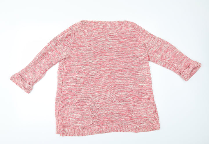 Wallis Womens Red   Pullover Jumper Size M