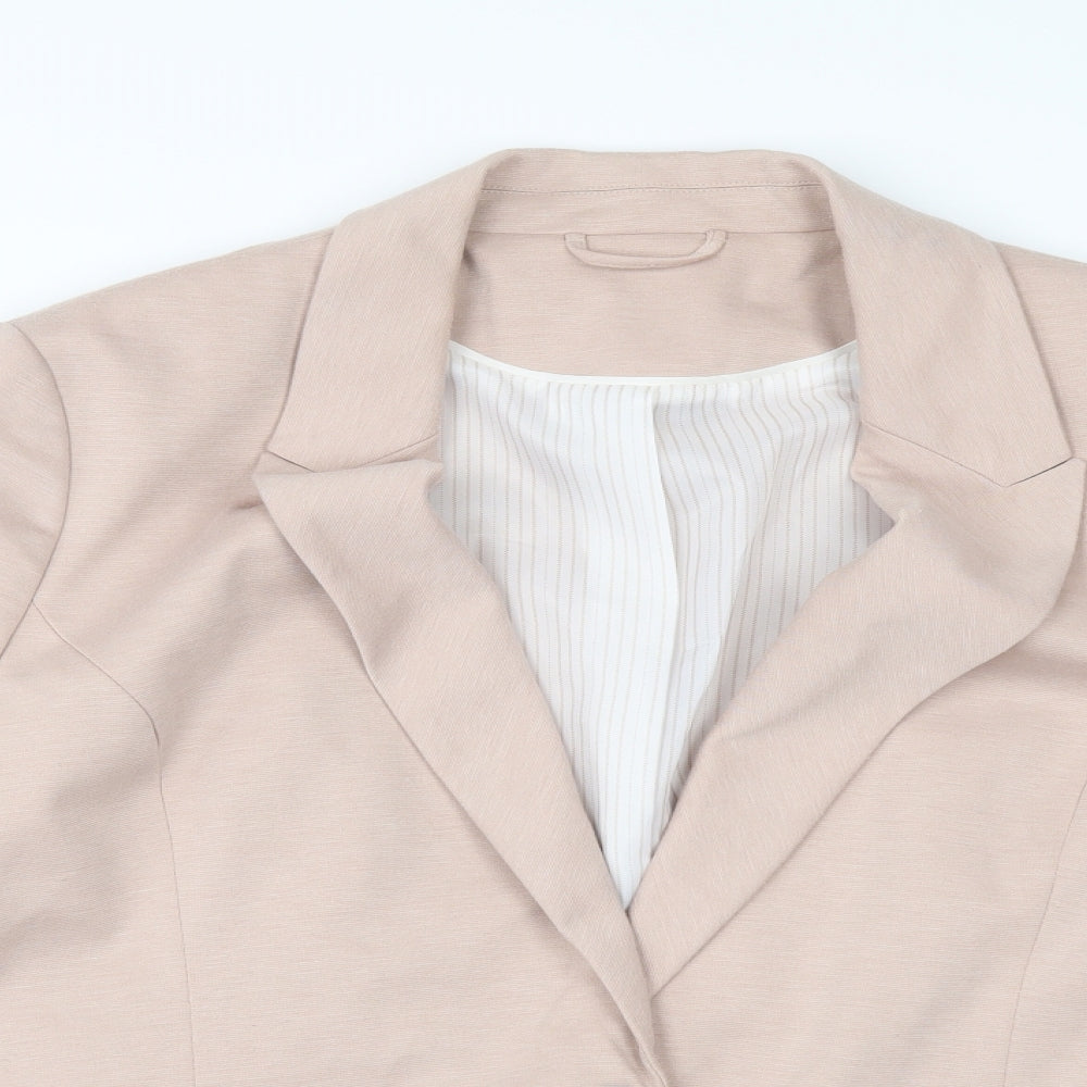 F&F Womens Pink   Jacket Suit Jacket Size 20