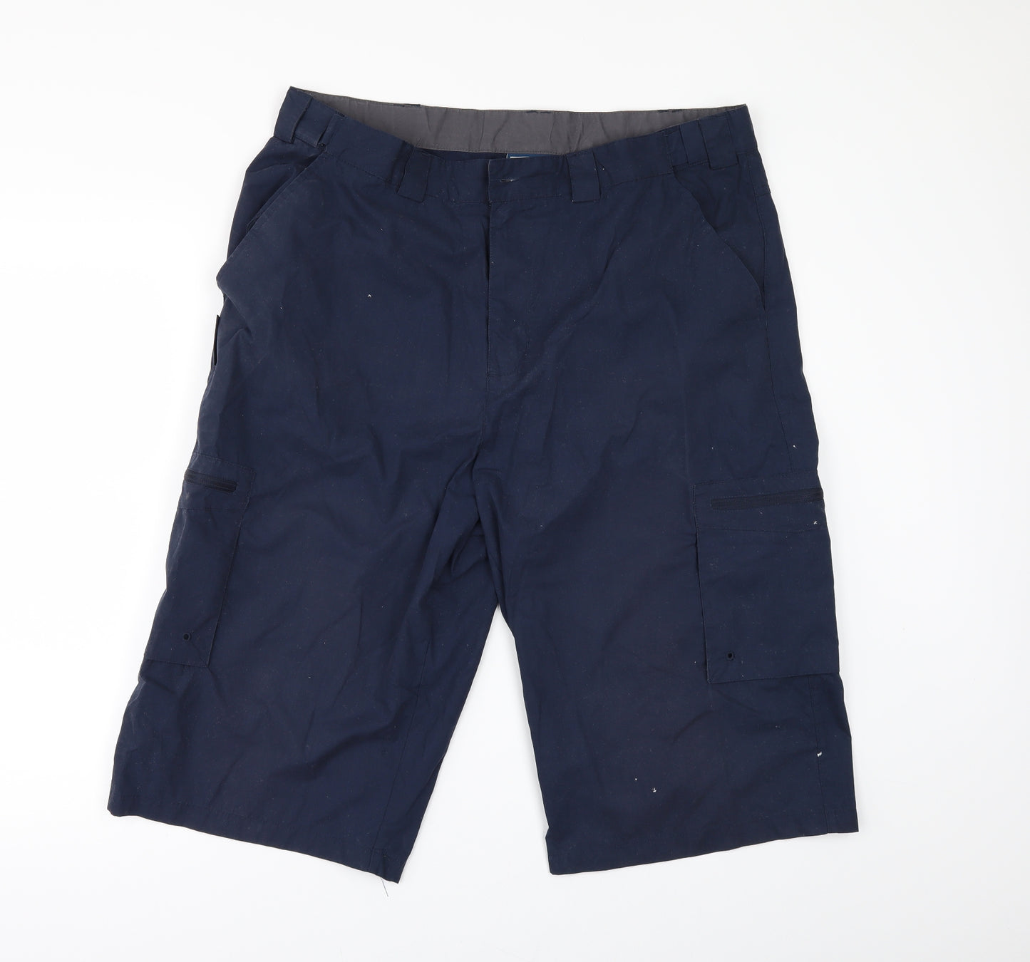 Mountain Warehouse Mens Blue   Chino Shorts Size 36 in