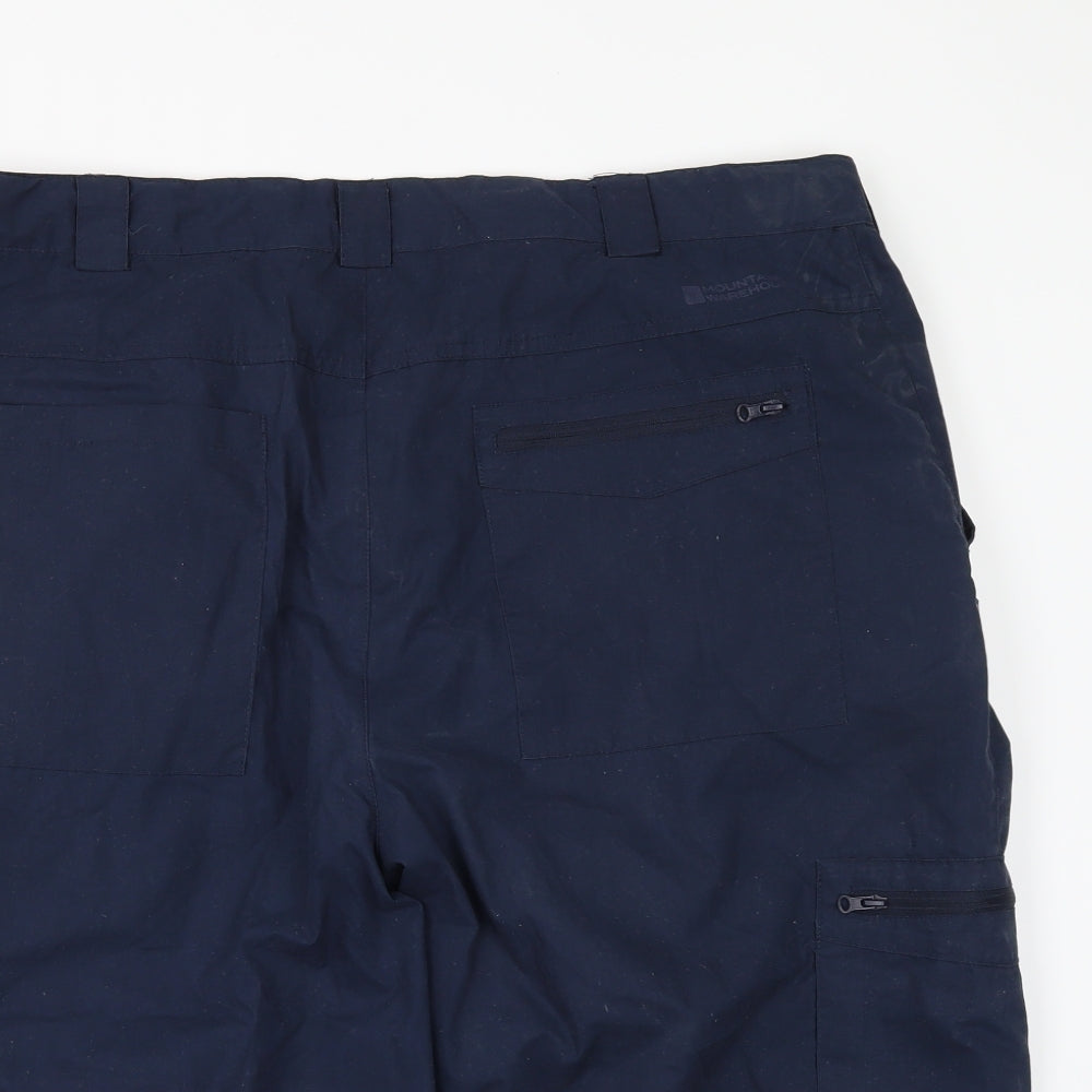 Mountain Warehouse Mens Blue   Chino Shorts Size 36 in