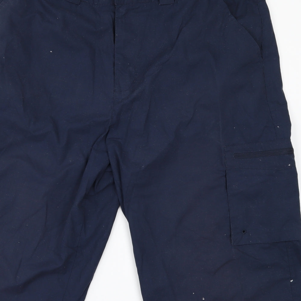 Mountain Warehouse Mens Blue   Chino Shorts Size 36 in