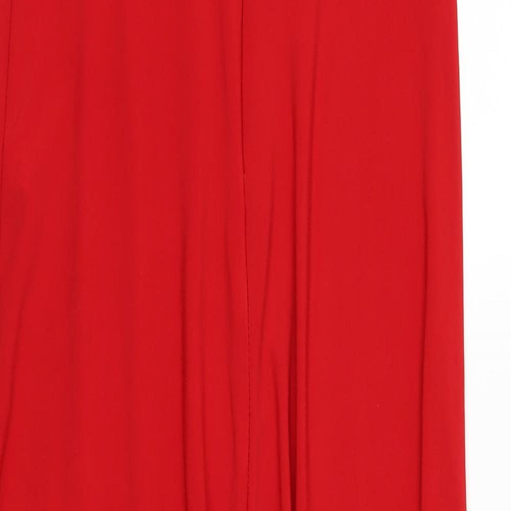 George Womens Red   Jumpsuit One-Piece Size 12