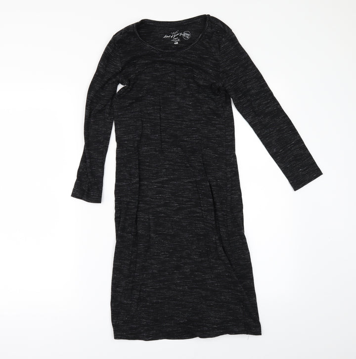 H&M Womens Black   T-Shirt Dress  Size S