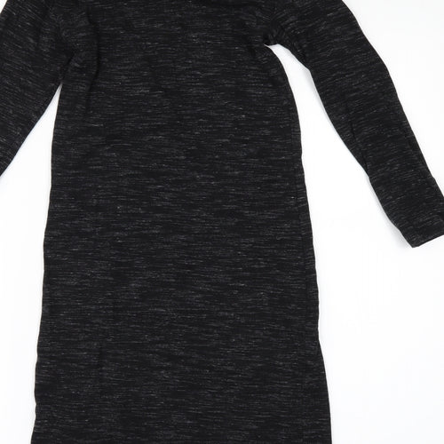 H&M Womens Black   T-Shirt Dress  Size S