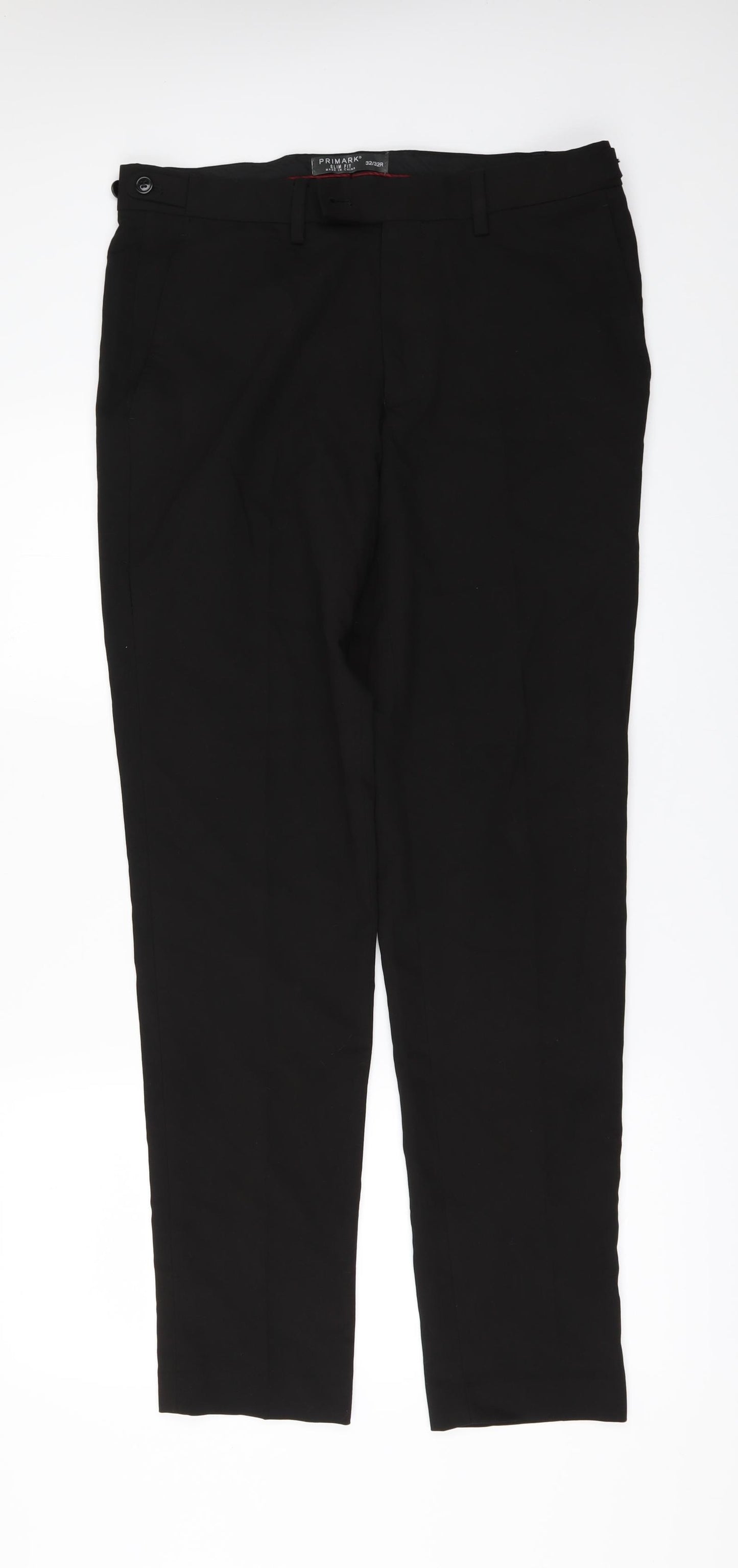 Primark Mens Black   Trousers  Size 32 in L32 in