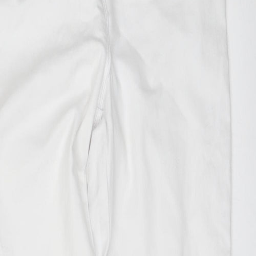 Matalan Womens White  Denim Skinny Jeans Size 10 L30 in