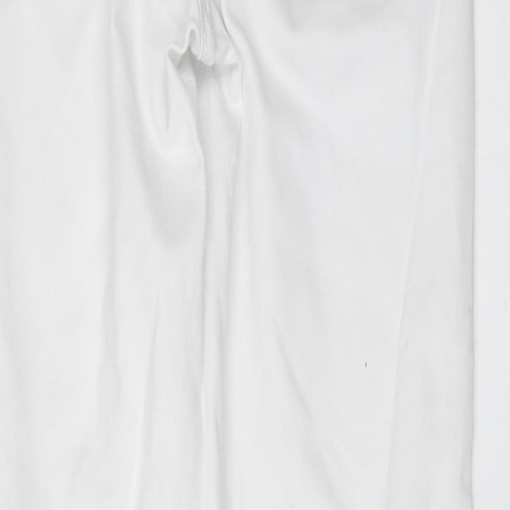Matalan Womens White  Denim Skinny Jeans Size 10 L30 in
