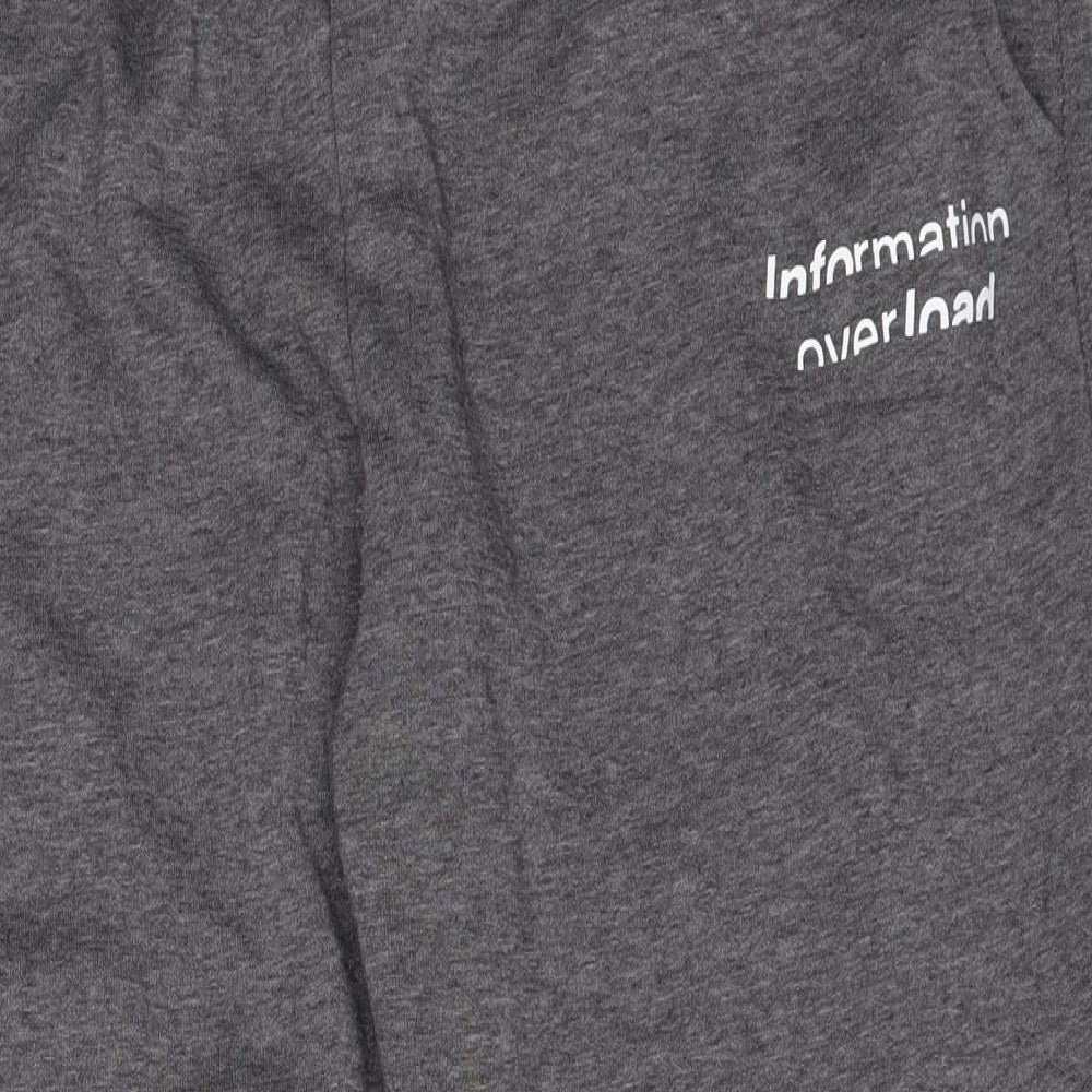 Primark Womens Grey   Jogger Trousers Size 16 L26 in