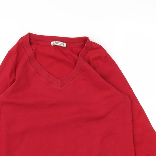Cherokee Womens Red   Pullover Jumper Size 16