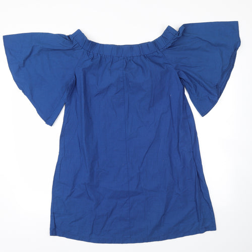 H&M Womens Blue   Jacket Dress  Size 10