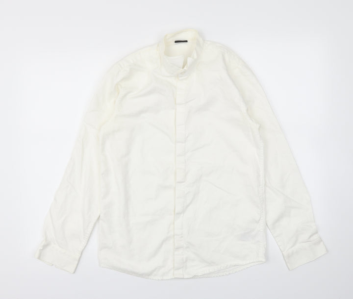 Next  Boys Ivory Houndstooth  Basic T-Shirt Size 13 Years