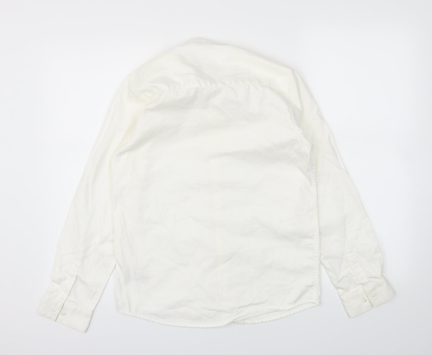 Next  Boys Ivory Houndstooth  Basic T-Shirt Size 13 Years