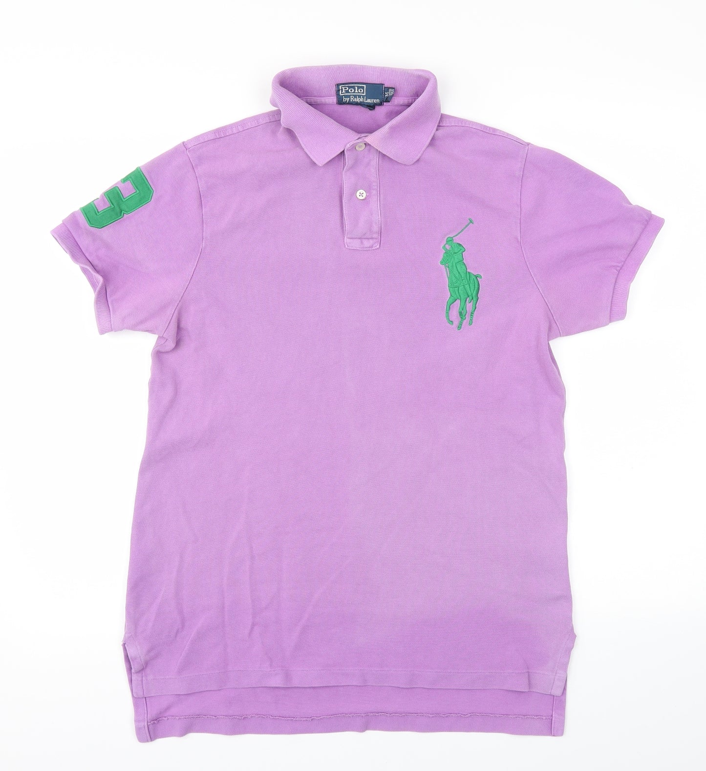 Ralph Lauren Mens Purple    Polo Size M