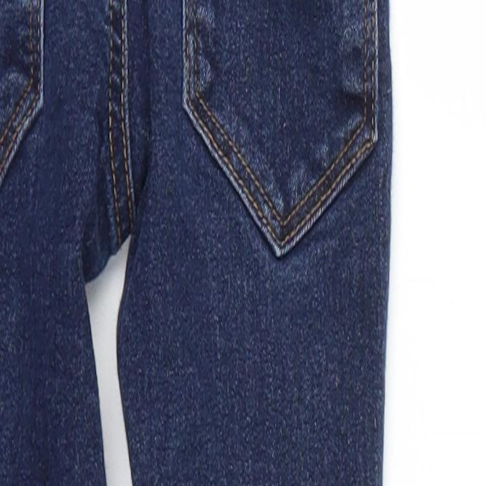 Next  Girls Blue   Straight Jeans Size 3 Years
