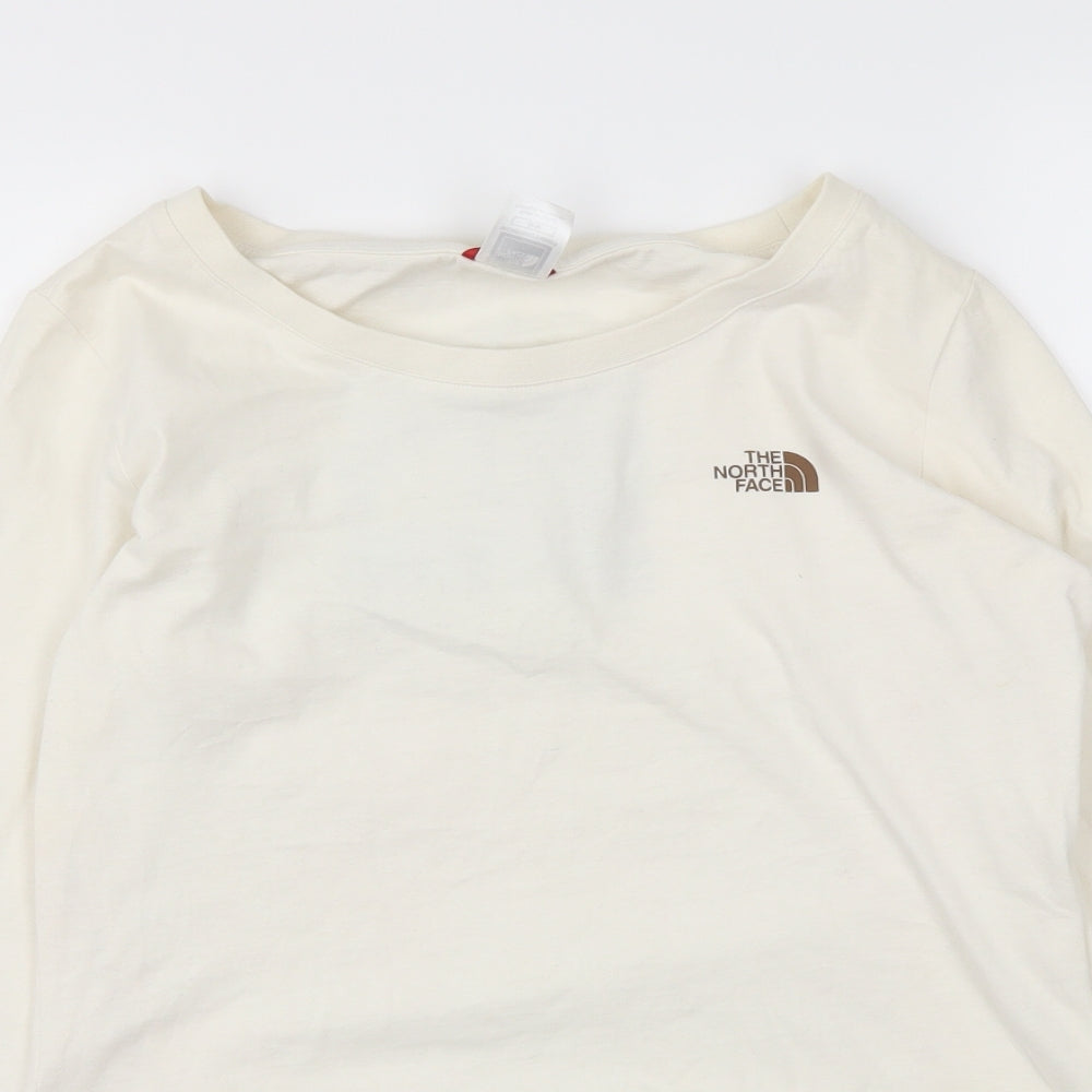 The North Face Womens Ivory   Basic Polo Size M
