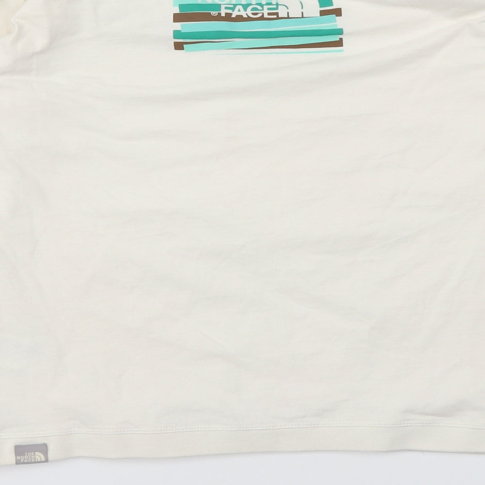 The North Face Womens Ivory   Basic Polo Size M