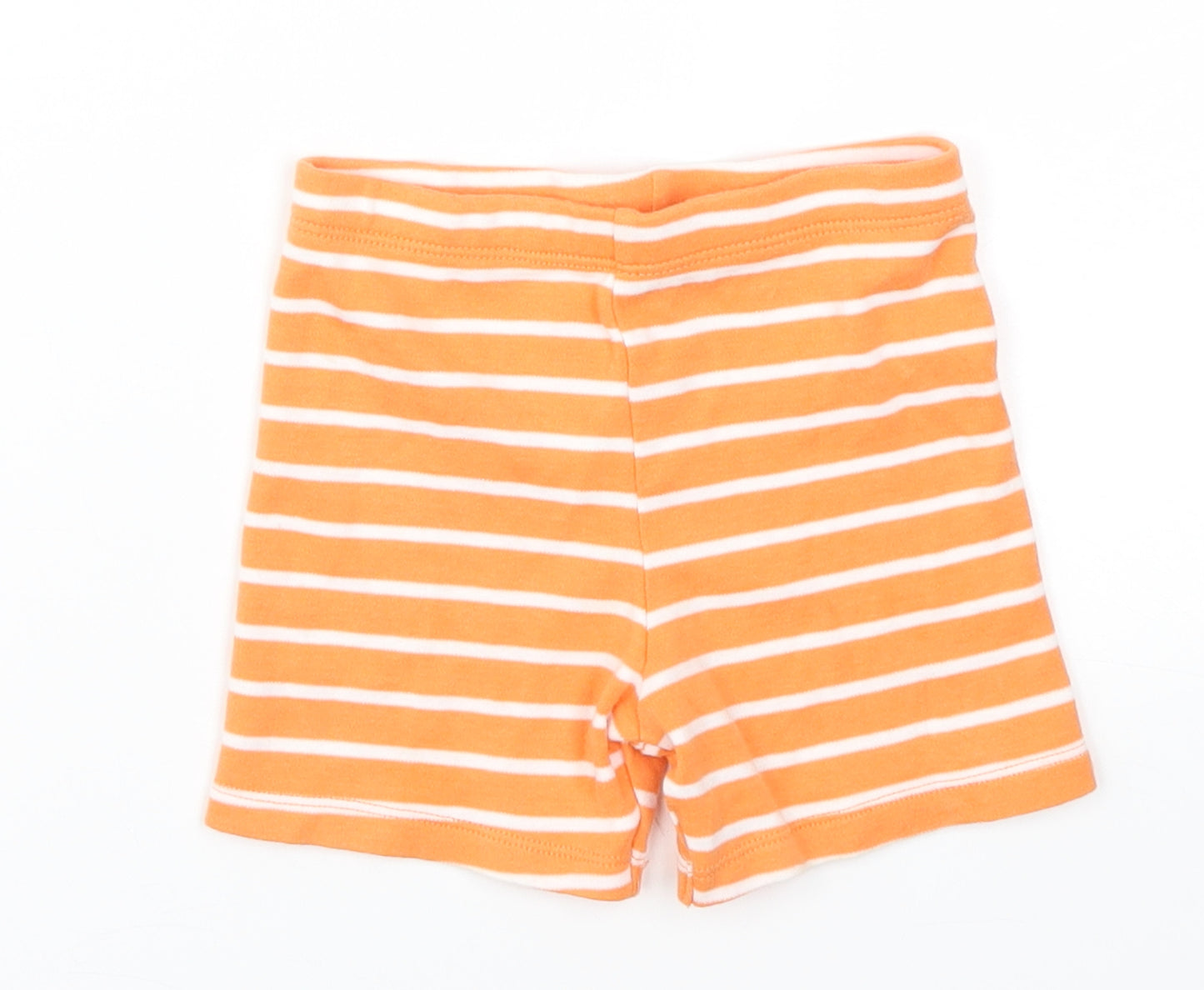 F&F Baby Orange Striped  Capri Trousers Size 9-12 Months