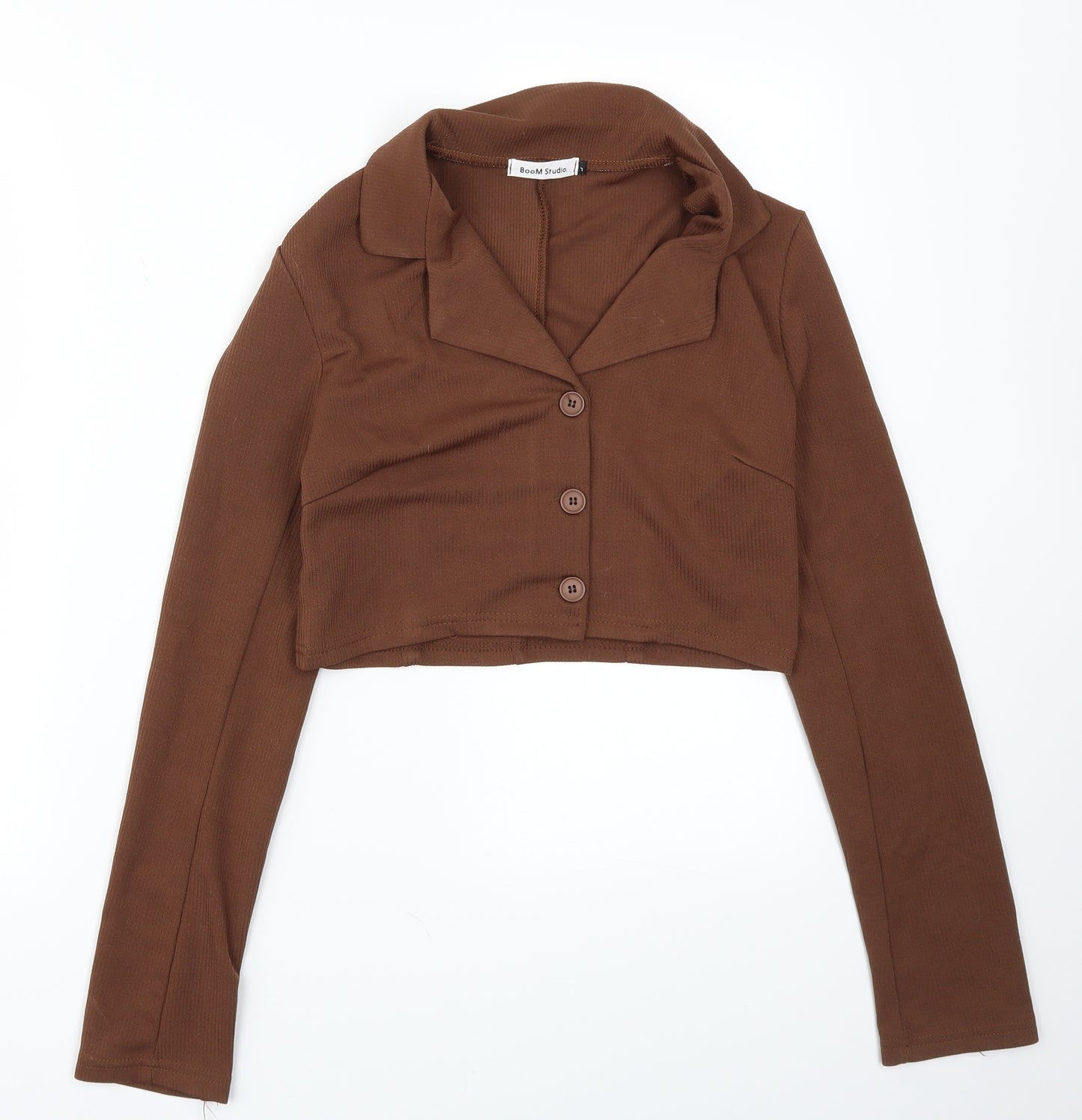 boom studio  Womens Brown   Basic T-Shirt Size M  - Trousers included