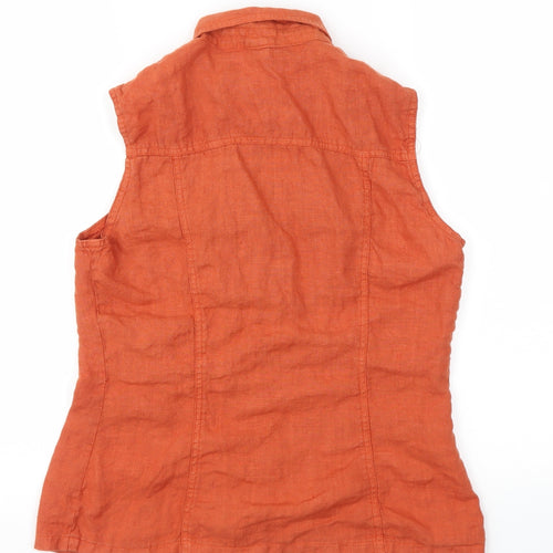 ICE Womens Orange   Basic T-Shirt Size L