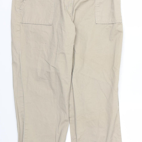 LA VIE  Womens Beige   Trousers  Size 12 L23 in