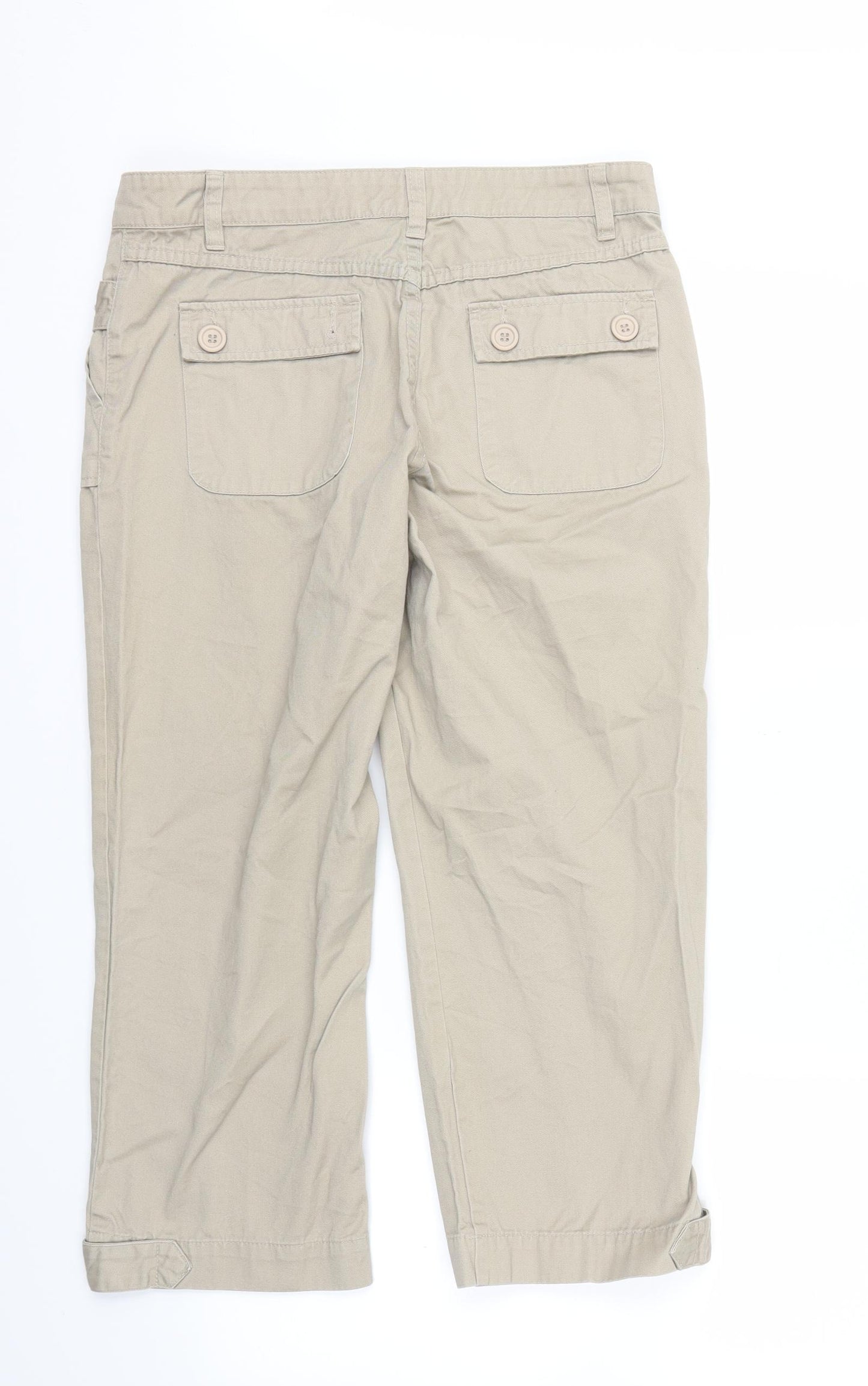 LA VIE  Womens Beige   Trousers  Size 12 L23 in