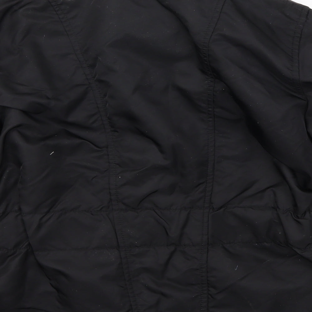 Armani Jeans Womens Black   Jacket Coat Size 12