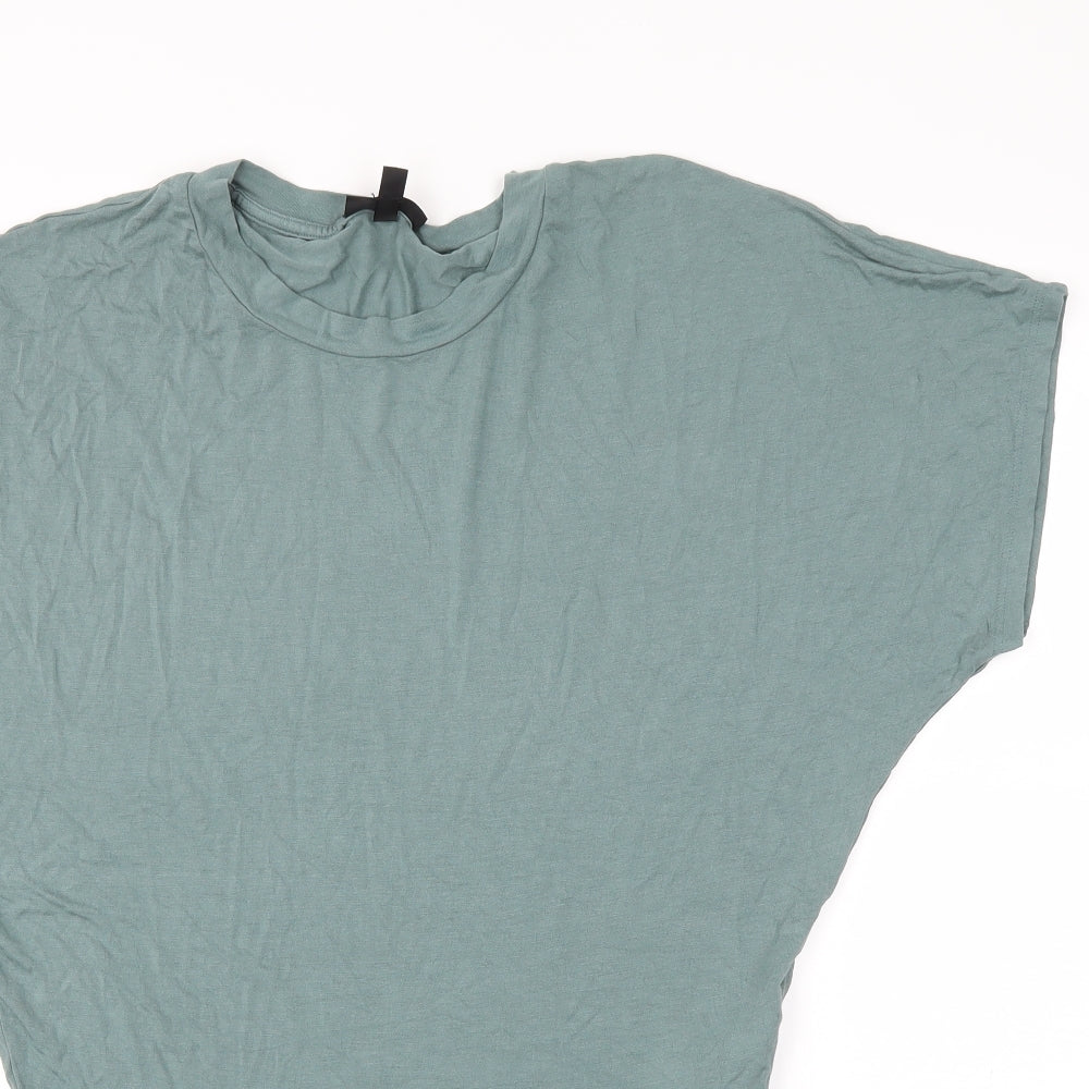 Topshop Womens Green   Bodysuit One-Piece Size 16