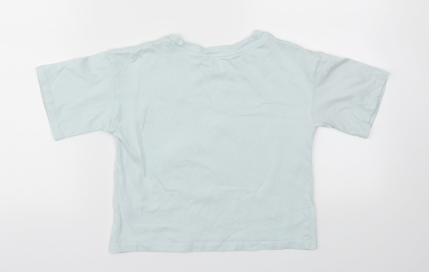 H&M Girls Blue   Basic T-Shirt Size 9-10 Years
