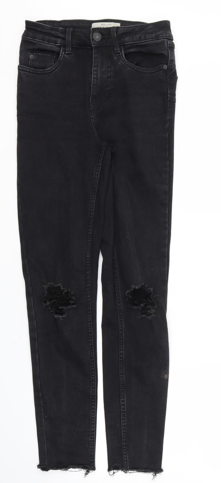 New Look Womens Black Skinny Jeans Size 6 L28 in