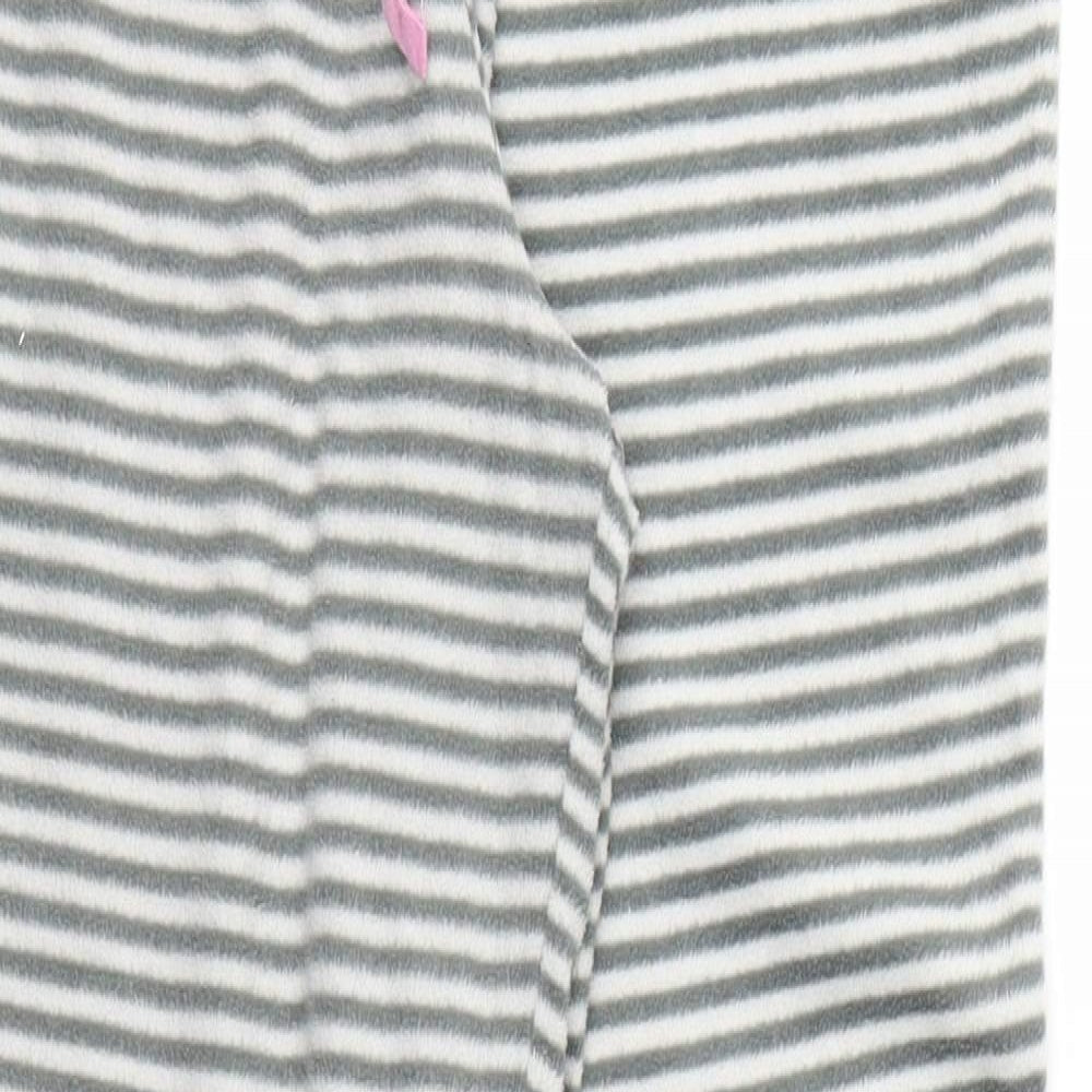 Preworn Womens Grey Striped  Trousers  Size 34 L28 in - Stretch waistband