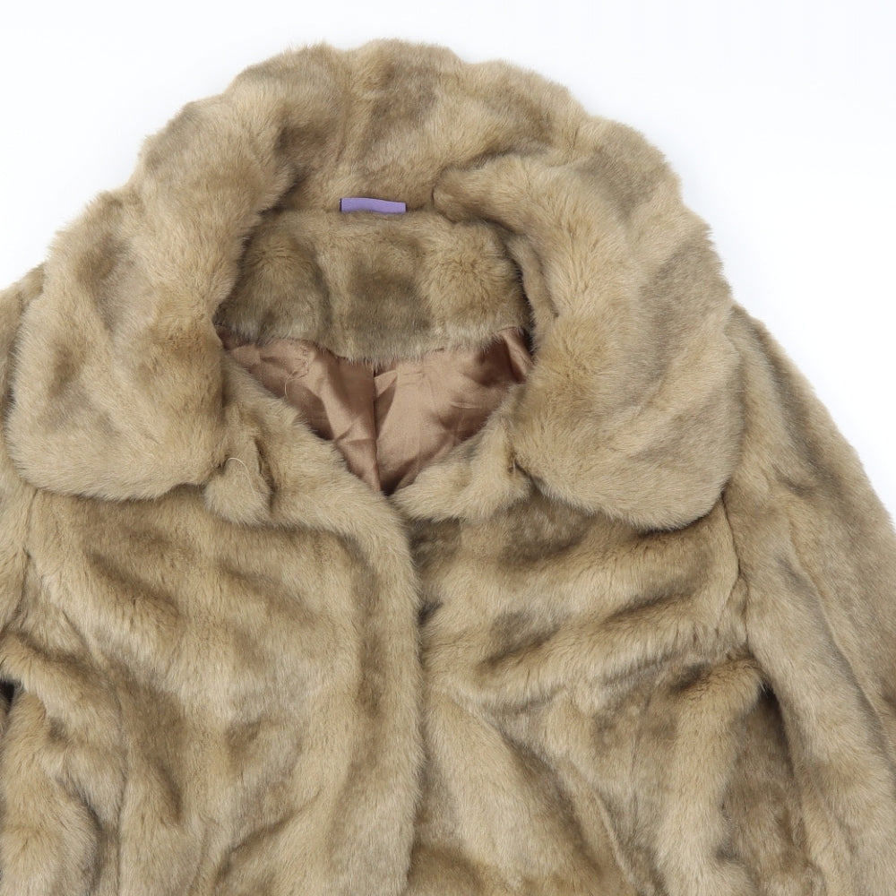 Pilot Womens Brown   Jacket Coat Size 12