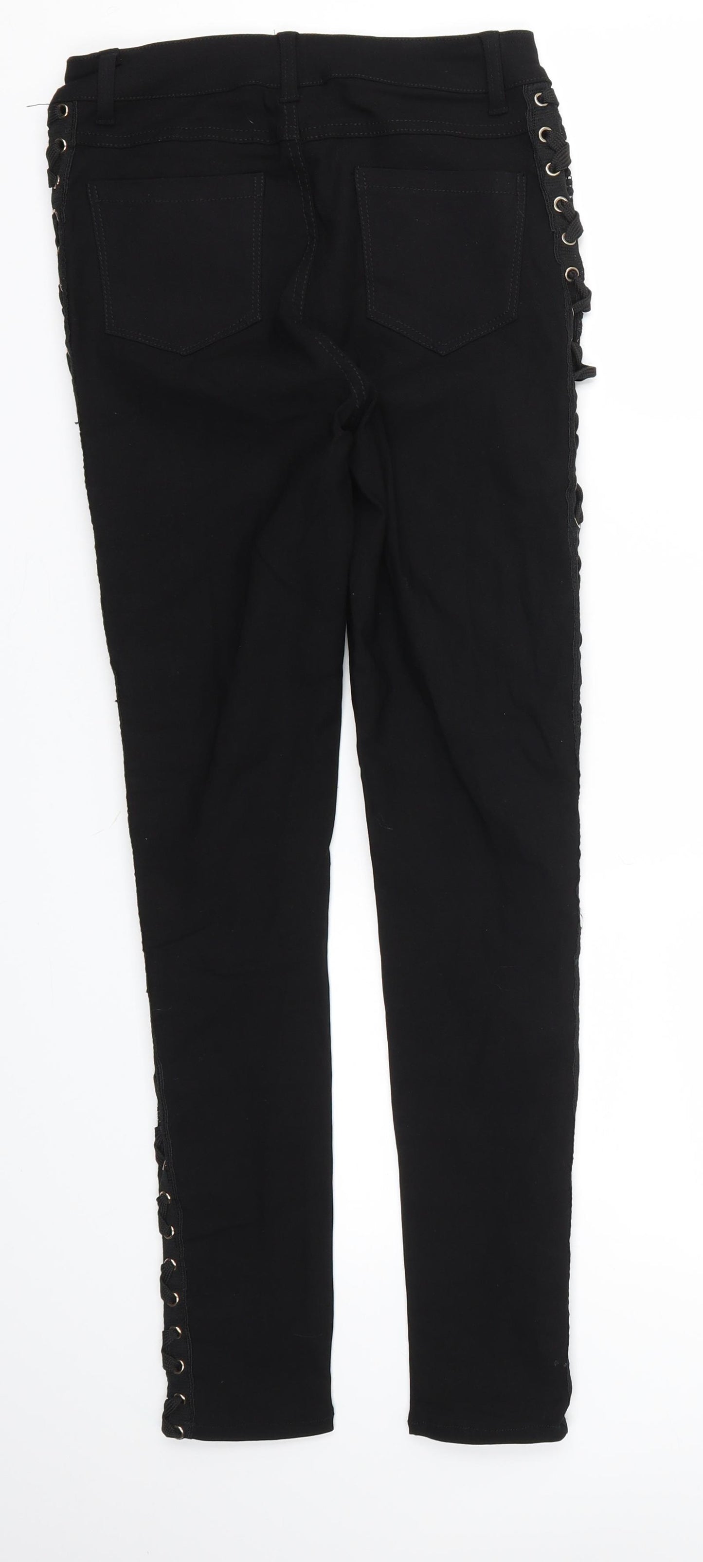 Pretty Little Thing  Womens Black   Skinny Jeans Size 10 L28 in