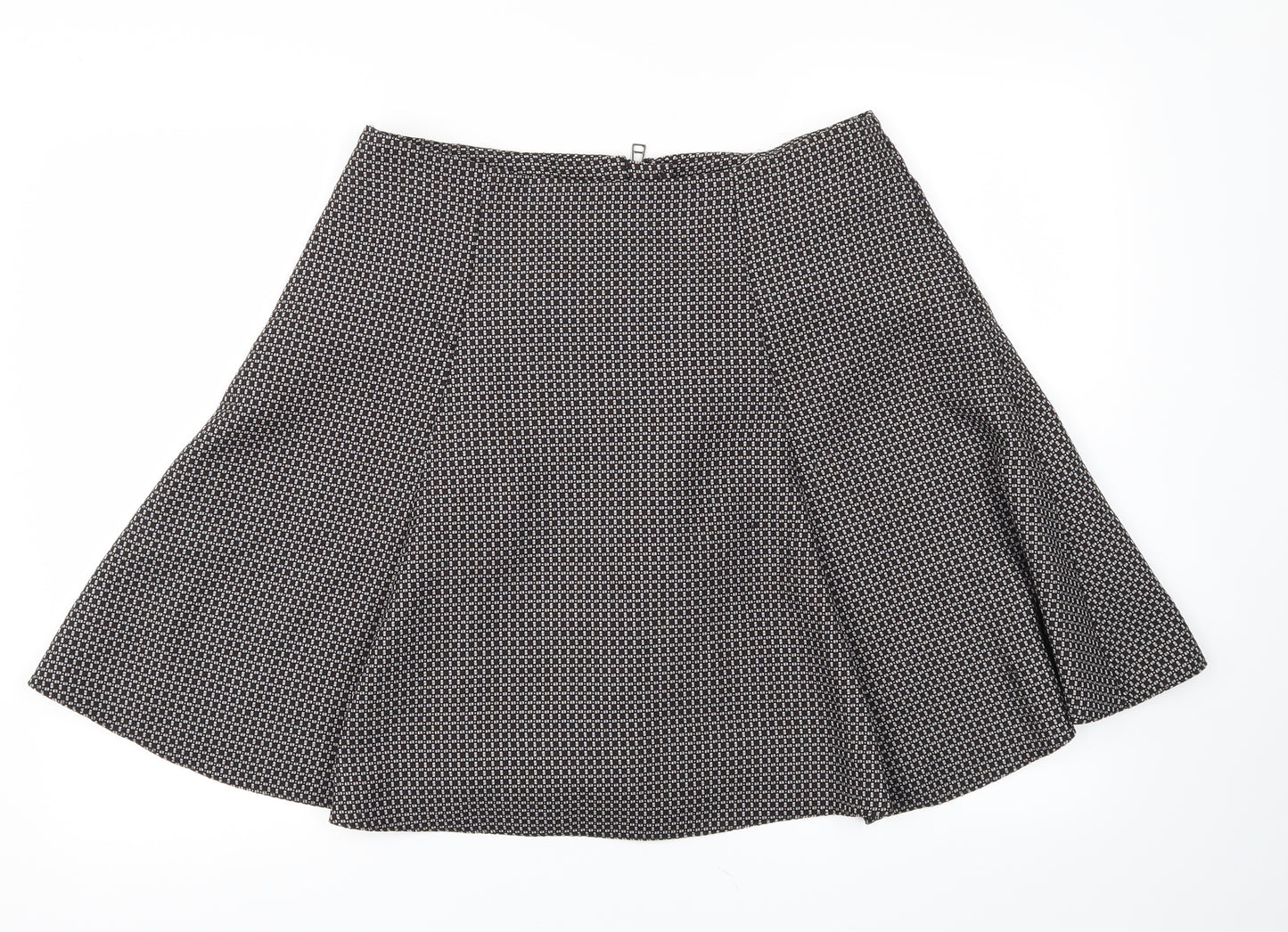 F&F Womens Black   Flare Skirt Size 14