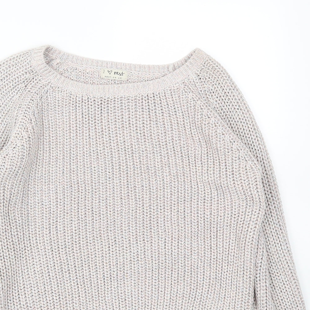 Next  Girls Pink   Pullover Jumper Size 12 Years
