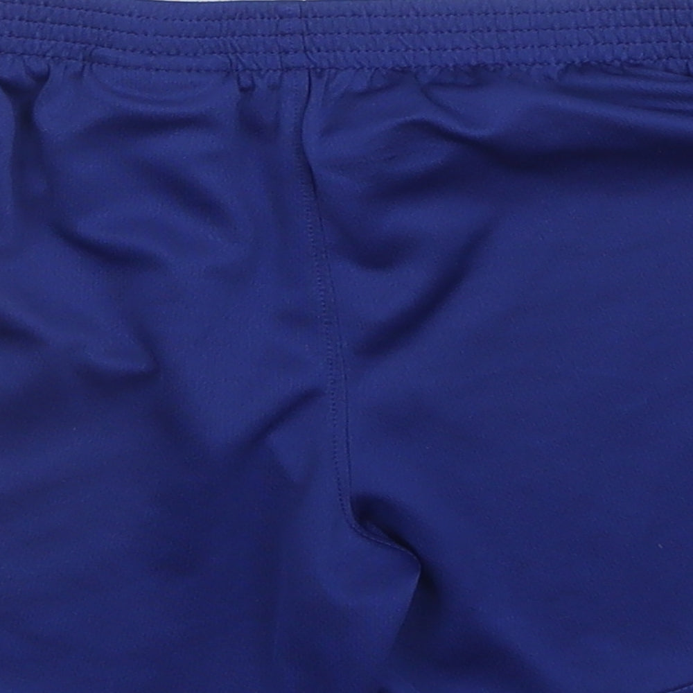 Nike Boys Blue   Sweat Shorts Size 6-7 Years - Barcelona FC