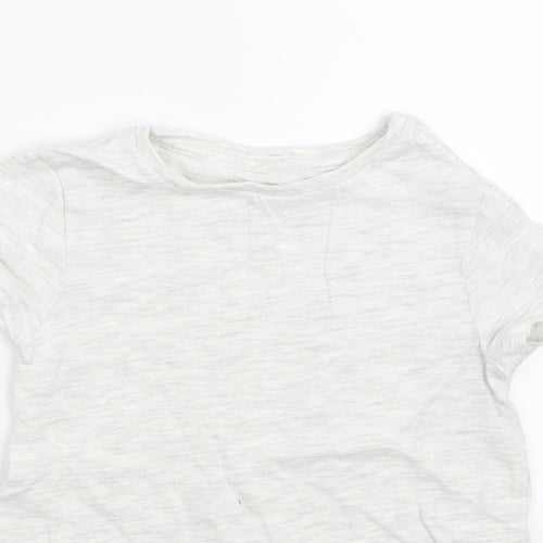 F&F Boys Grey   Basic T-Shirt Size 2-3 Years