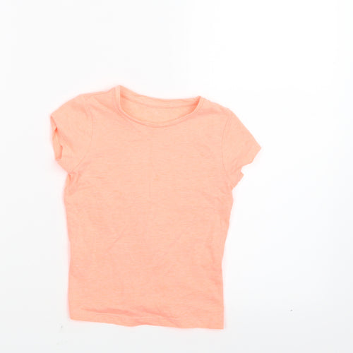Mothercare Boys Orange   Basic T-Shirt Size 2-3 Years  - Neon