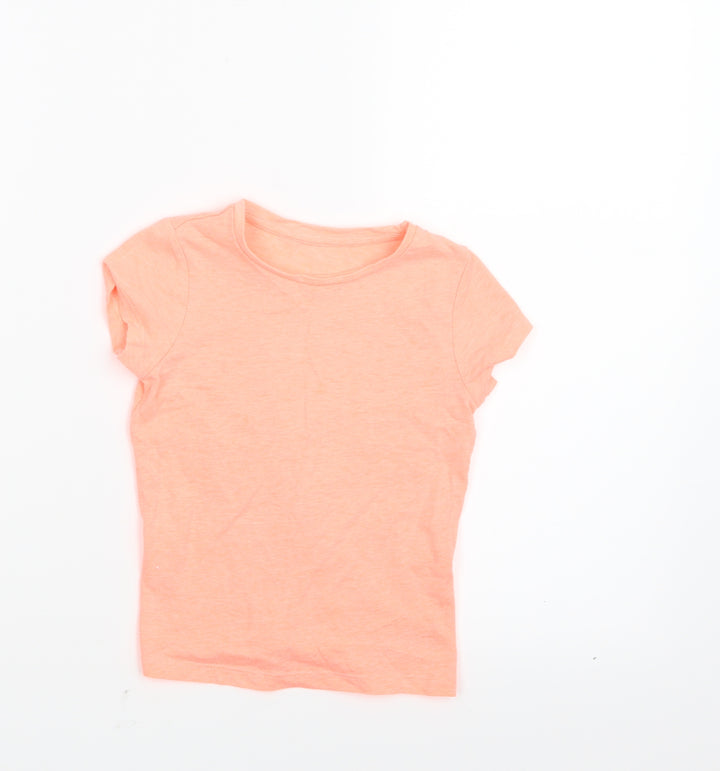 Mothercare Boys Orange Basic T-Shirt Size 2-3 Years - Neon
