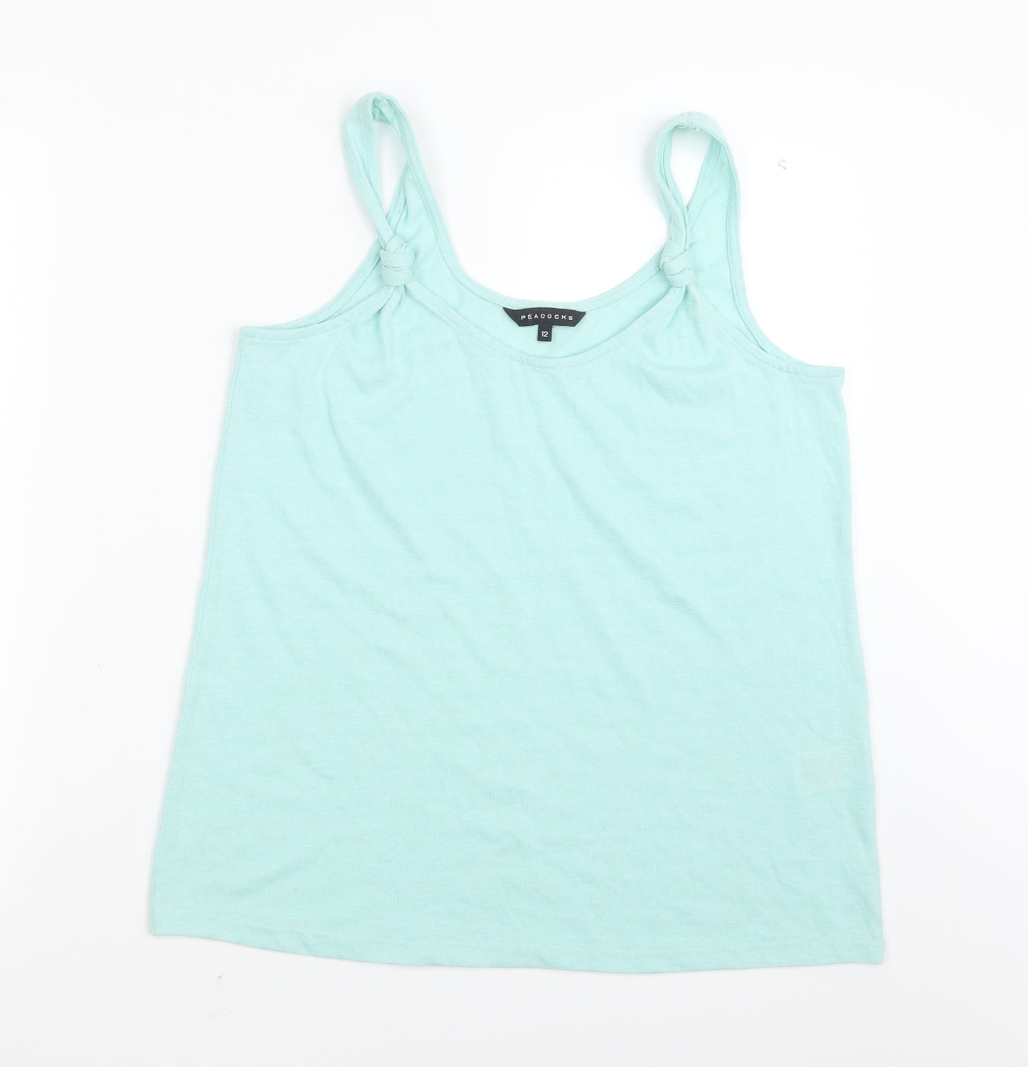 Peacocks Womens Green   Basic Tank Size 12