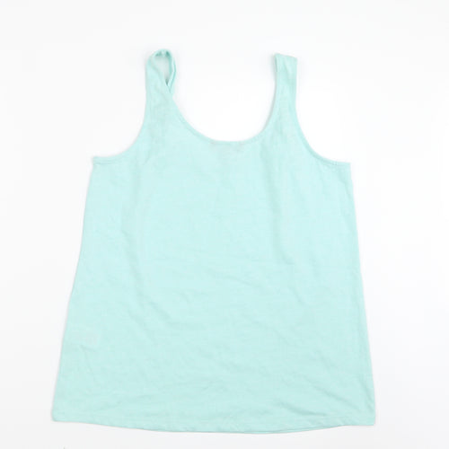 Peacocks Womens Green   Basic Tank Size 12